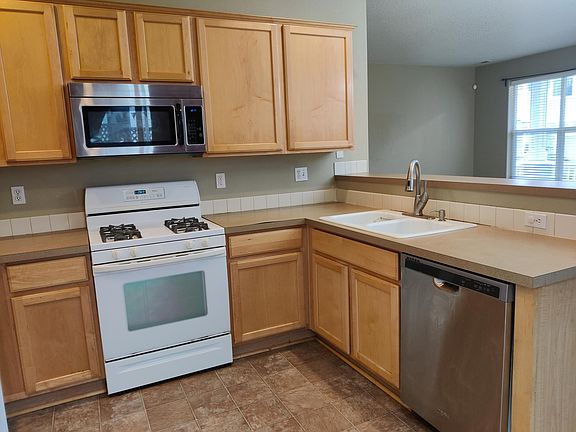 kitchen with stainless steel appliances