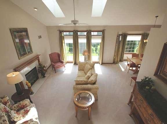 Spectacular great room with gas FP!