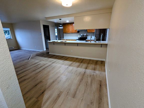 From entry to dining room