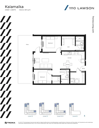 Floor plan Kalamalka