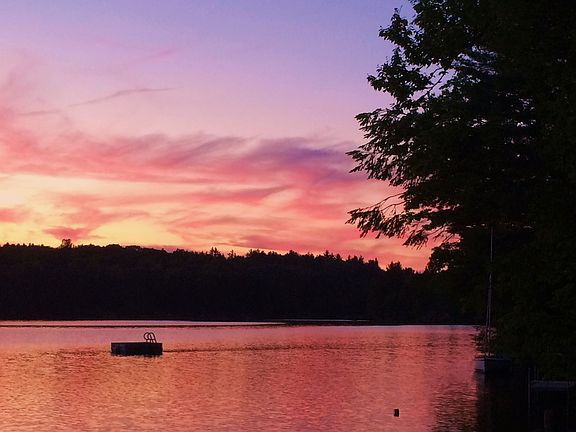 Stunning view from the dock.