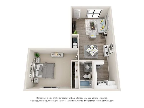 Floor plan Delano