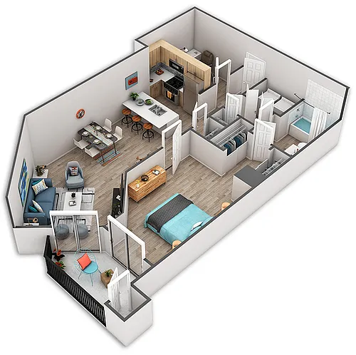 Floor plan Whidbey