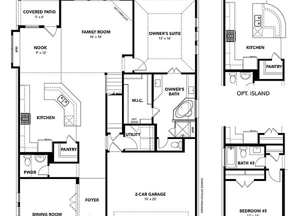 Magnolia First Floor Plan