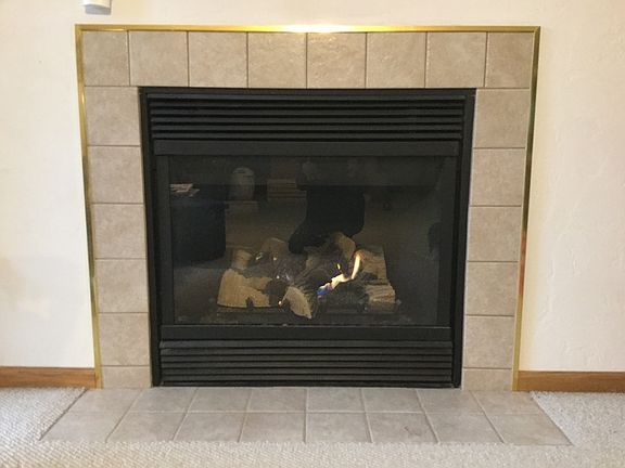 Fireplace in Great Room