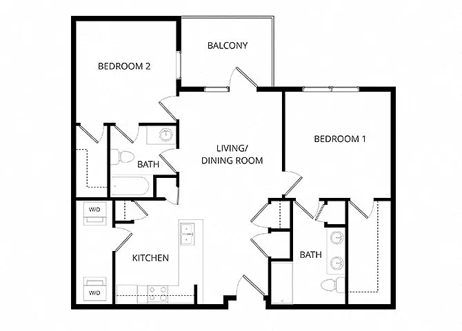 Floor plan Redwood