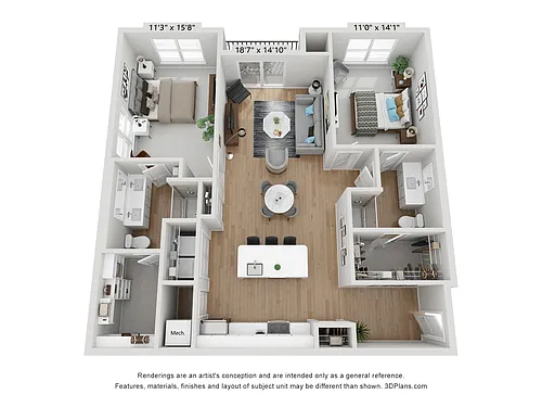 Floor plan Nash
