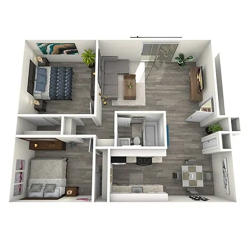 Floor plan B1