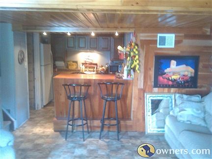 walk out to deck wet bar