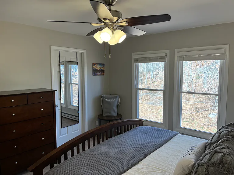 Upstairs bedroom 1 with king bed