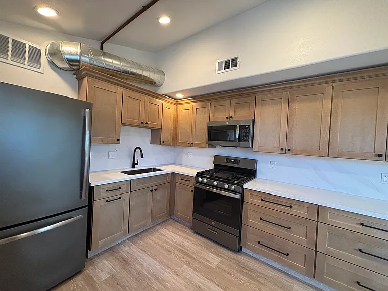 renovated kitchen