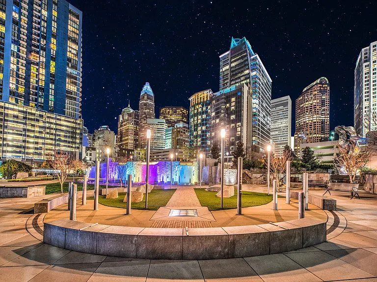Conveniently located in Uptown Charlotte