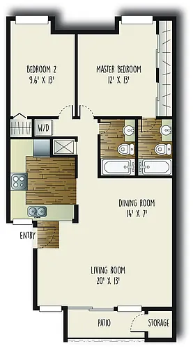 Floor plan Clarkson