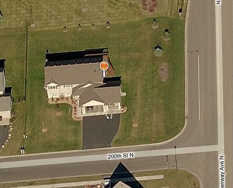 Birds Eye view from Bing.