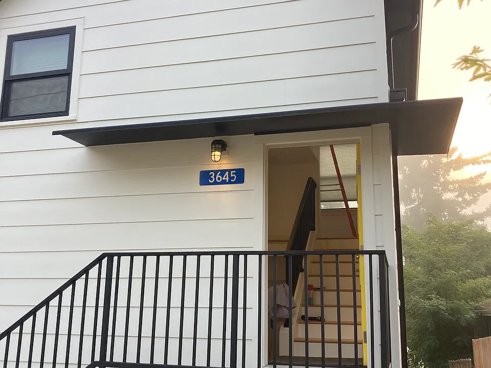 Entry to Sky House: 3645 - 35th Ave West