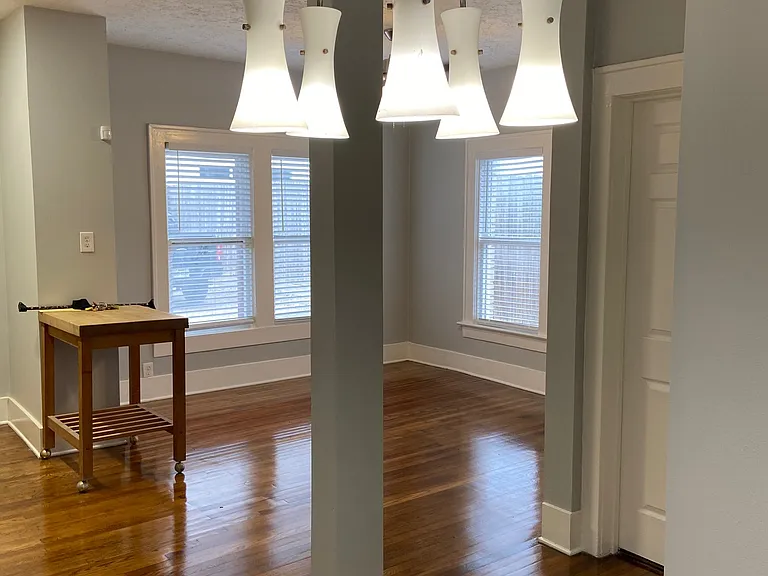 View from Breakfast Room to Living Room.