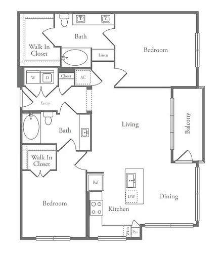 Floor plan B3