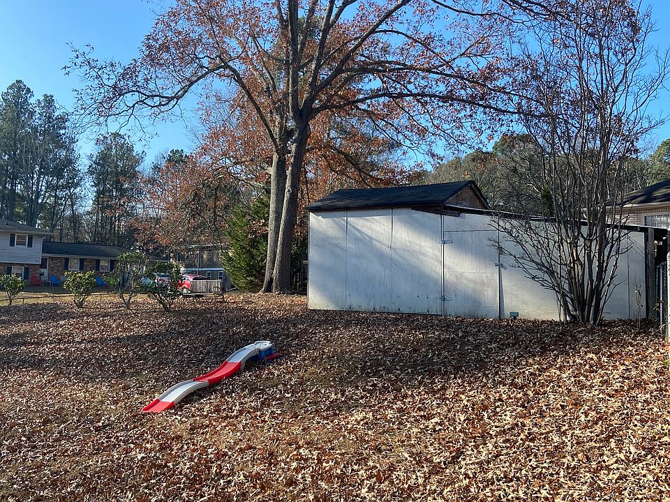 Back yard huge