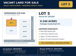 LOT 5 County Road 572 LOT 5, Rosharon, TX 77584