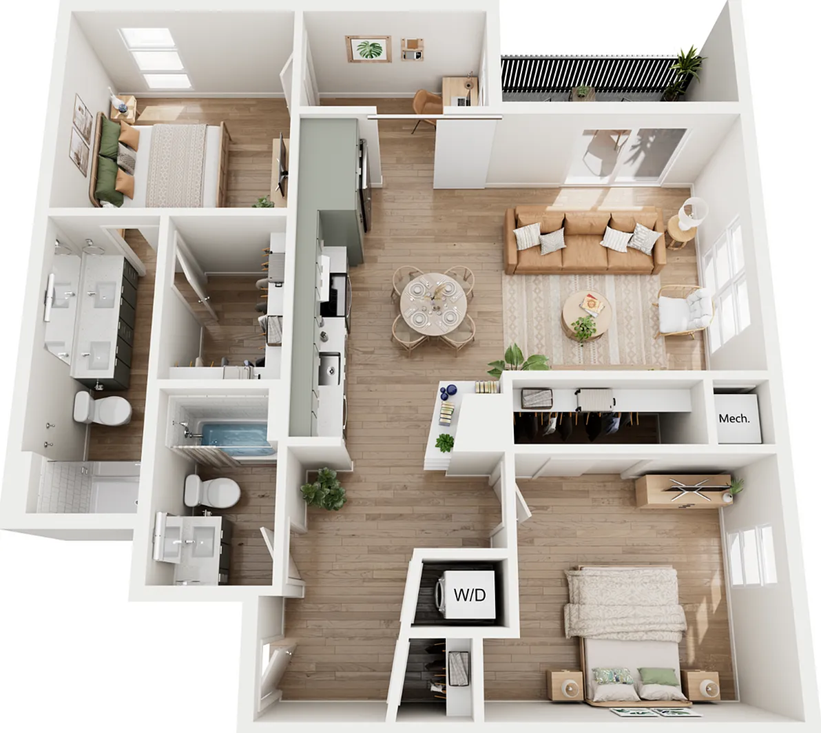 Floor plan Walnut