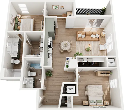Floor plan Walnut
