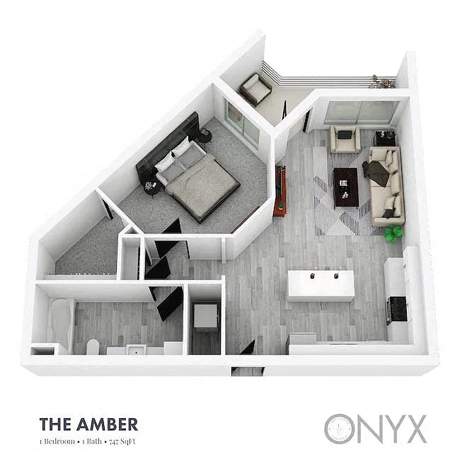 Floor plan ONYX - The Amber