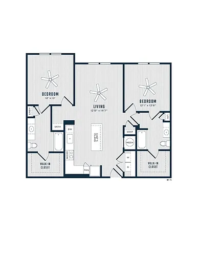 Floor plan B1