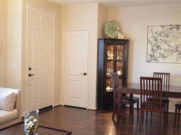 Front door and closet