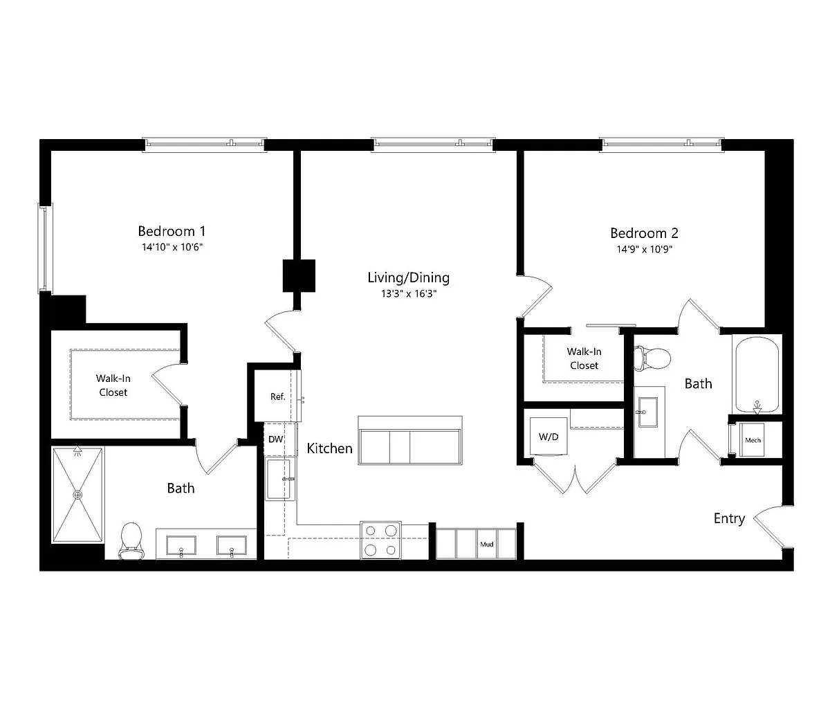 Floor plan B4