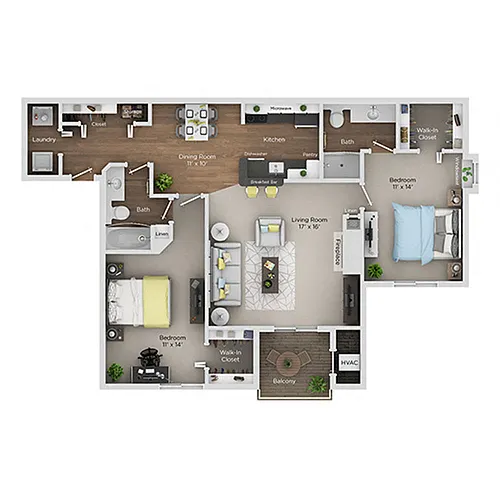 Floor plan C3