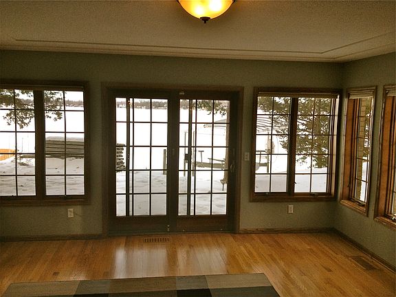 Lake view from entire Main Level