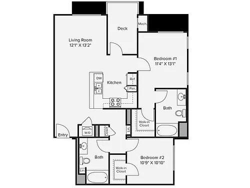 Floor plan B4