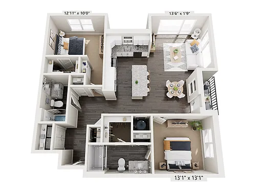 Floor plan B2b