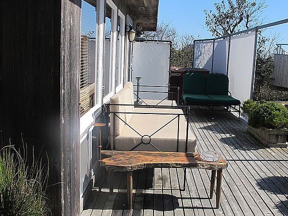 Deck and Spa Area