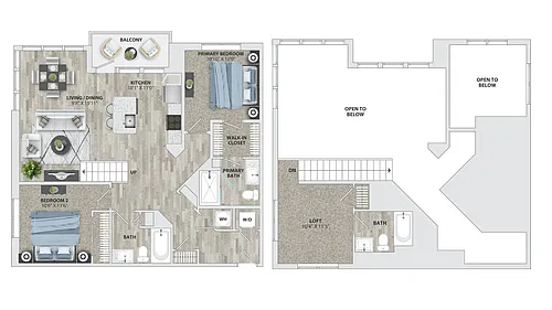 Floor plan C1L - Loft