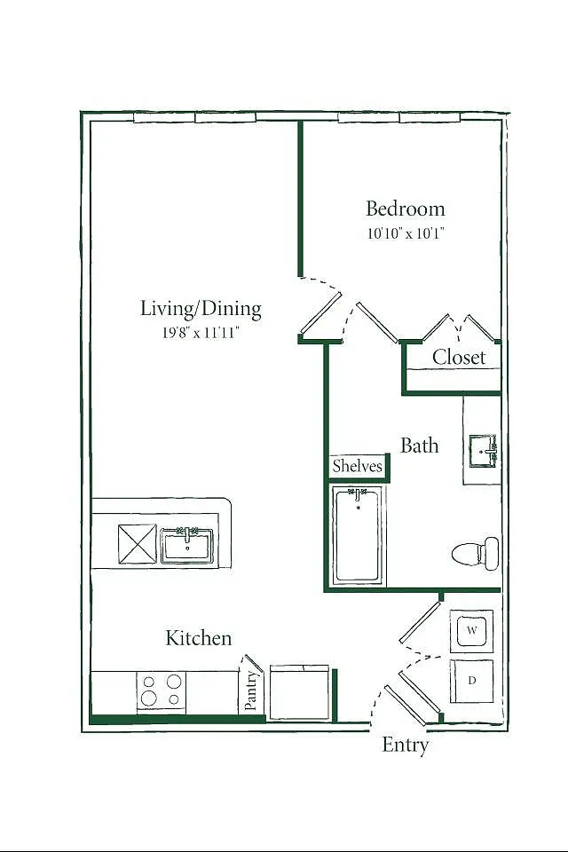 Floor plan HD-A1HC