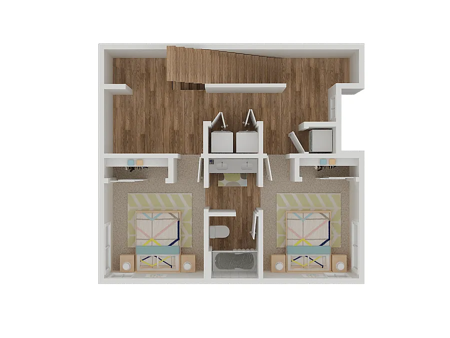 Floor plan Townhome