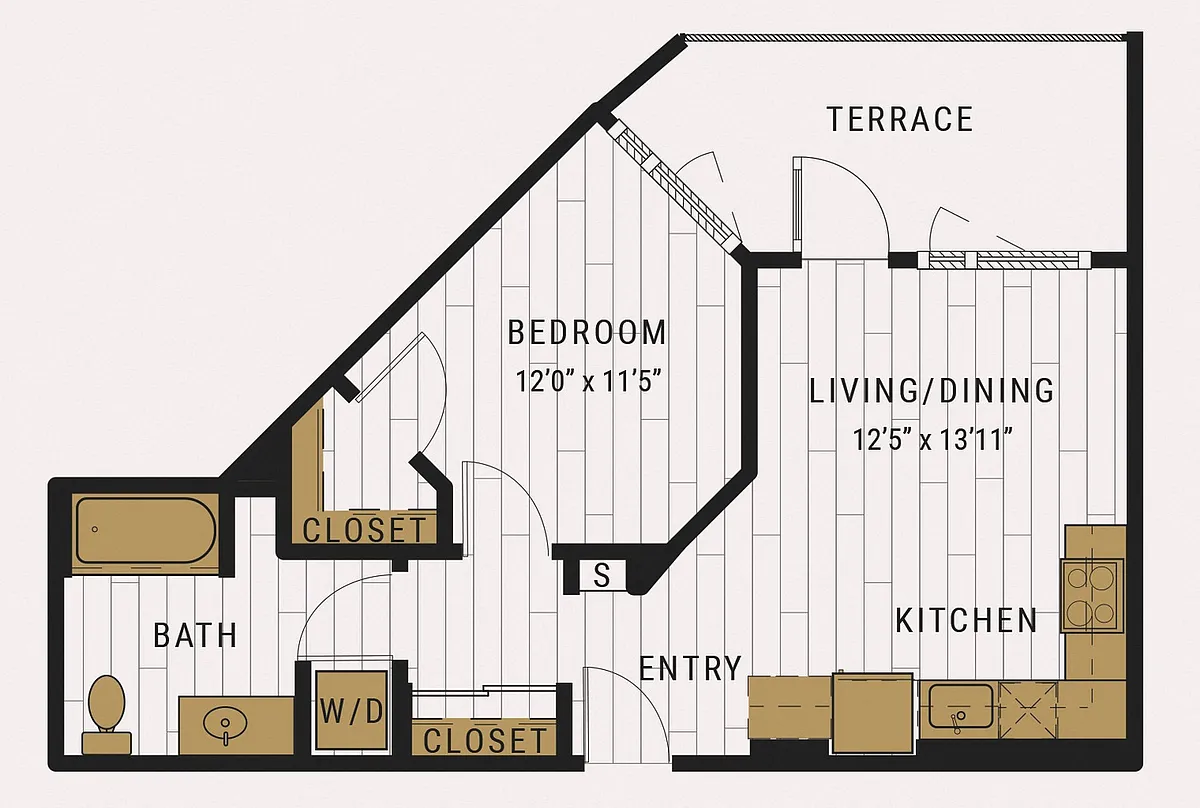 Floor plan A1G
