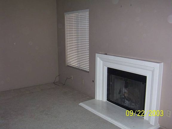fireplace in living room