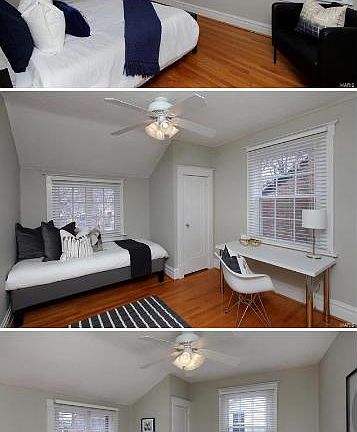 All 3 bedrooms.