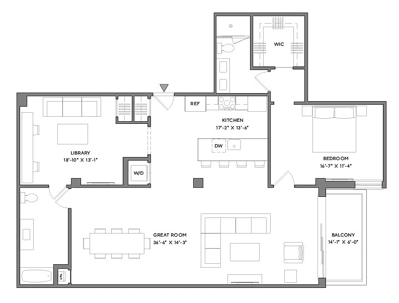 Floor plan A25
