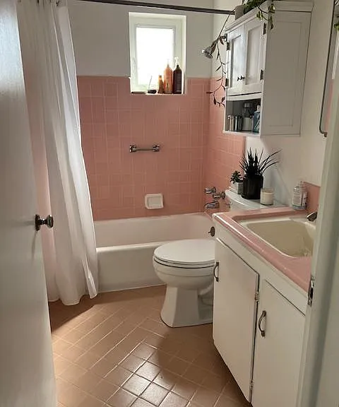 East side bathroom