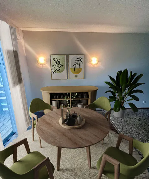 (Staged) Dining Room