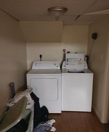 Downstairs laundry
