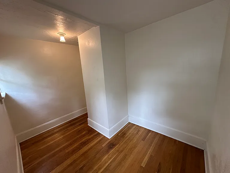 bedroom looking towards the door