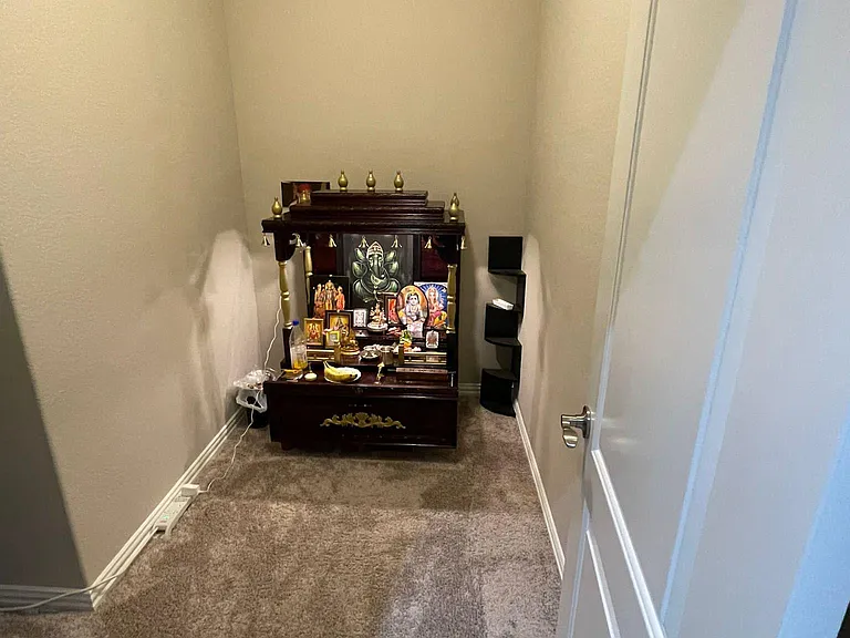Storage / pooja room