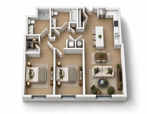 Floor plan 2B9
