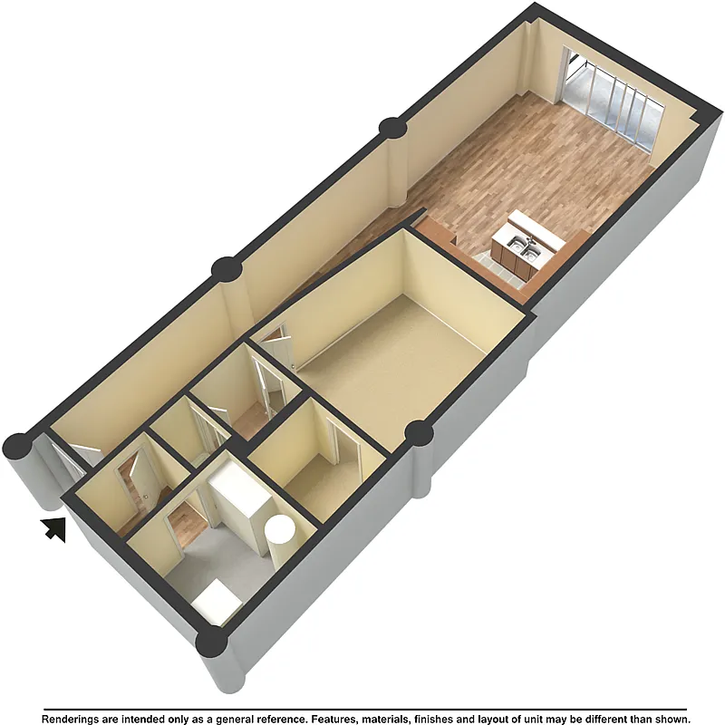 Floor plan Oregon Plan M and O