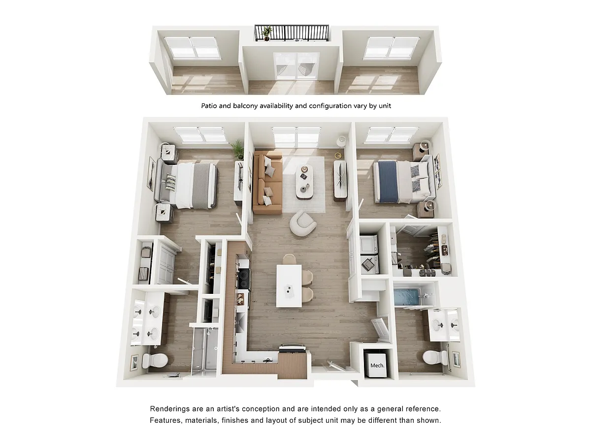 Floor plan 2D1