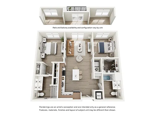 Floor plan 2D1
